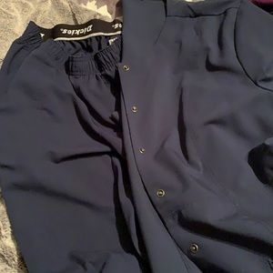 Scrub jacket and pants